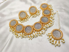 Totally Zircon Work Neacklace Set