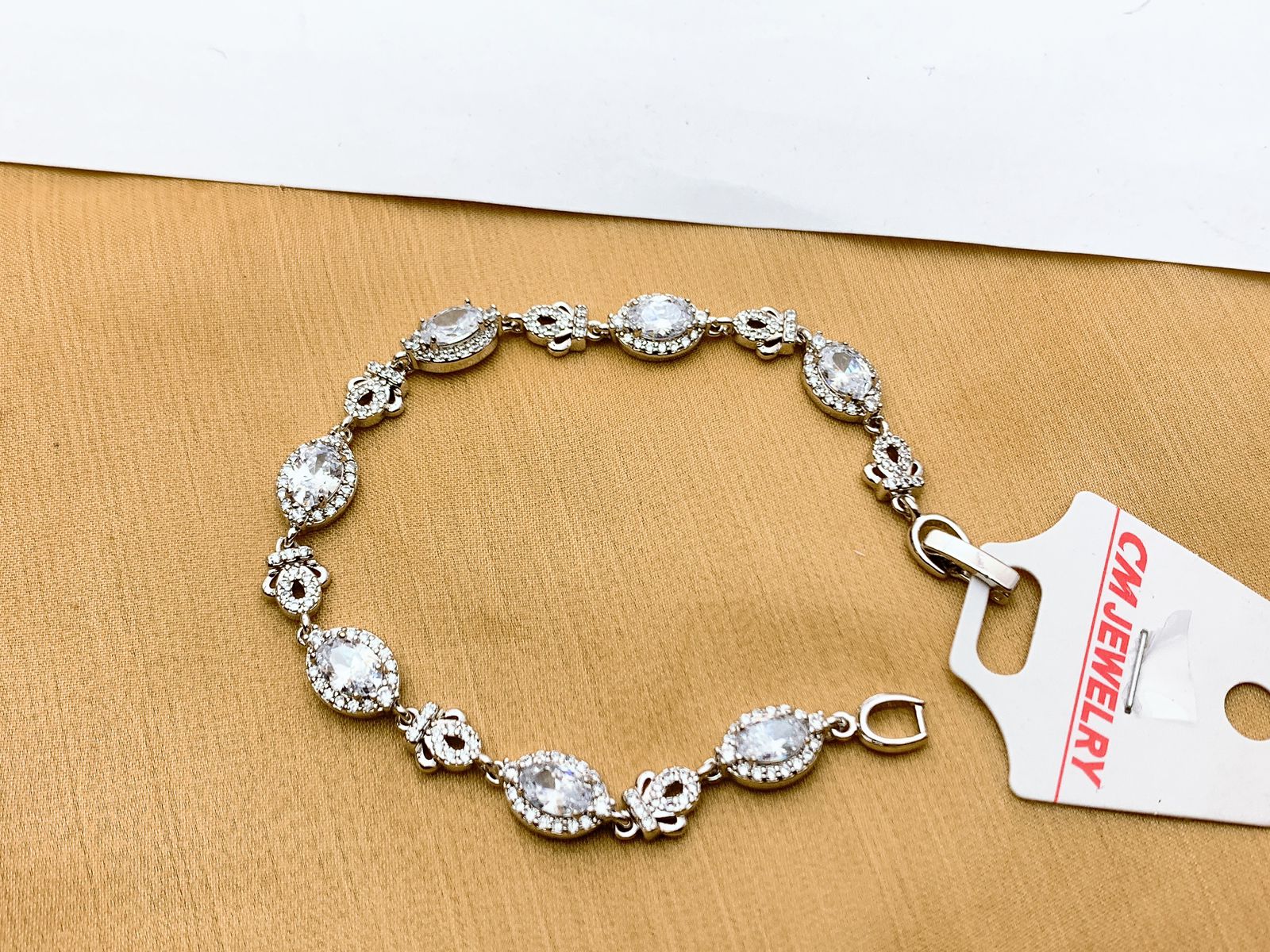 One Carat Bracelet Real Stones